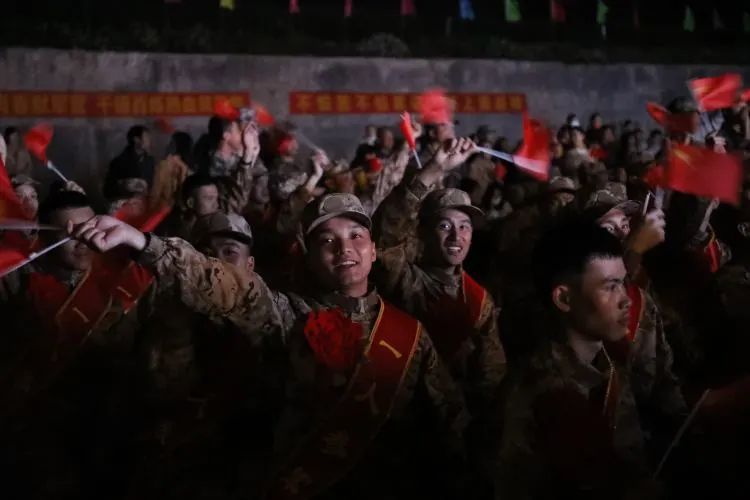满怀期待的新兵们